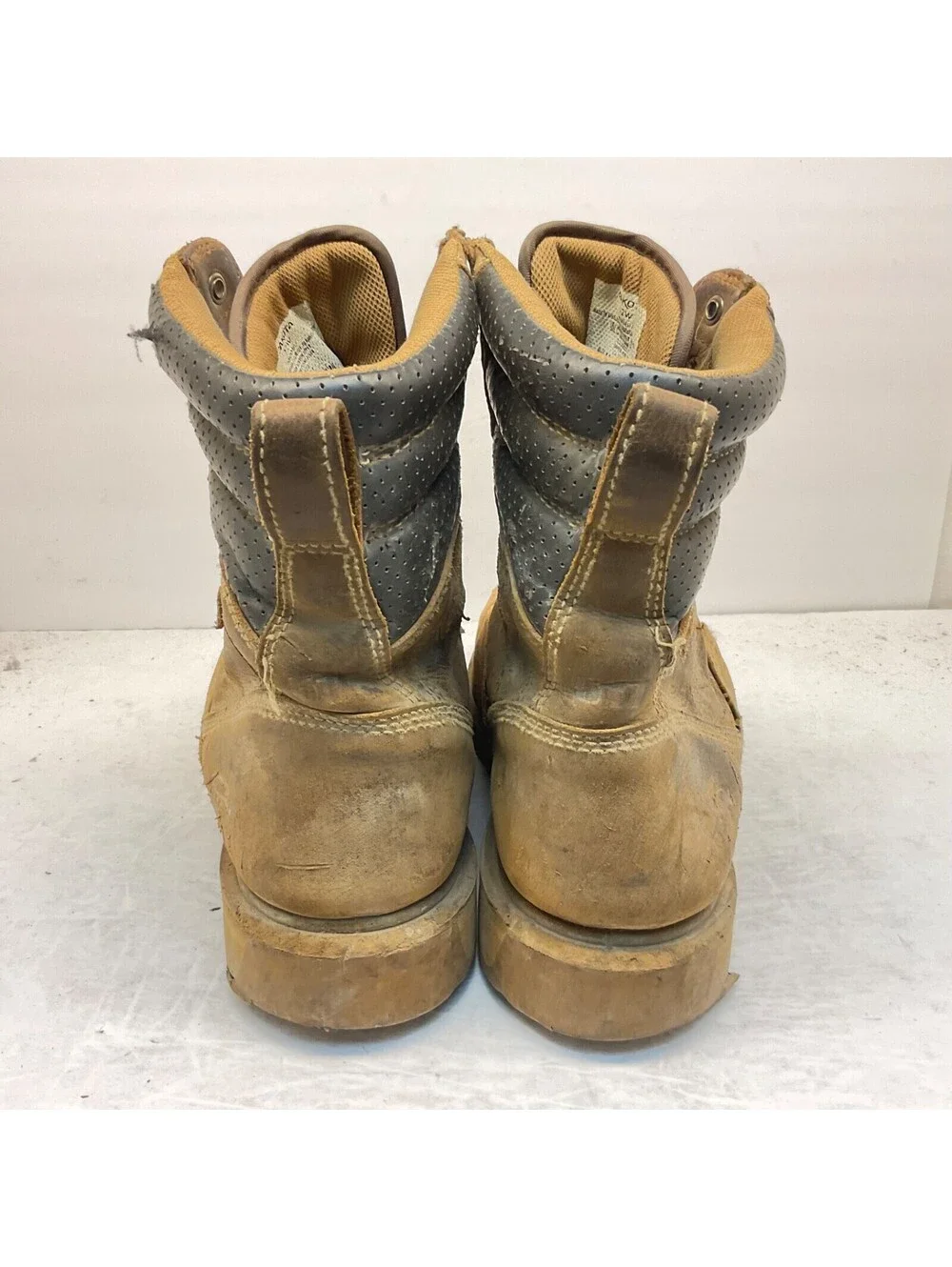 DAKOTA Mens 8'' 517 Quad Comfort Work Boot Steel Toe Composite Plate Brown 12W